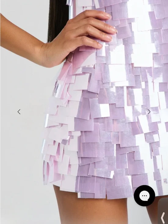 Retrofete LUCASTA SEQUIN DRESS - Picture 4 of 8